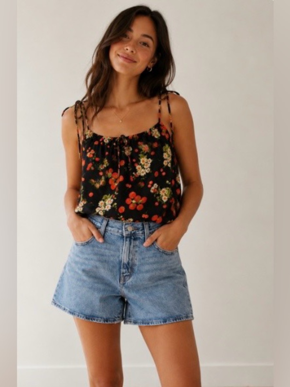 LELIS Tomato Garden Top Size M